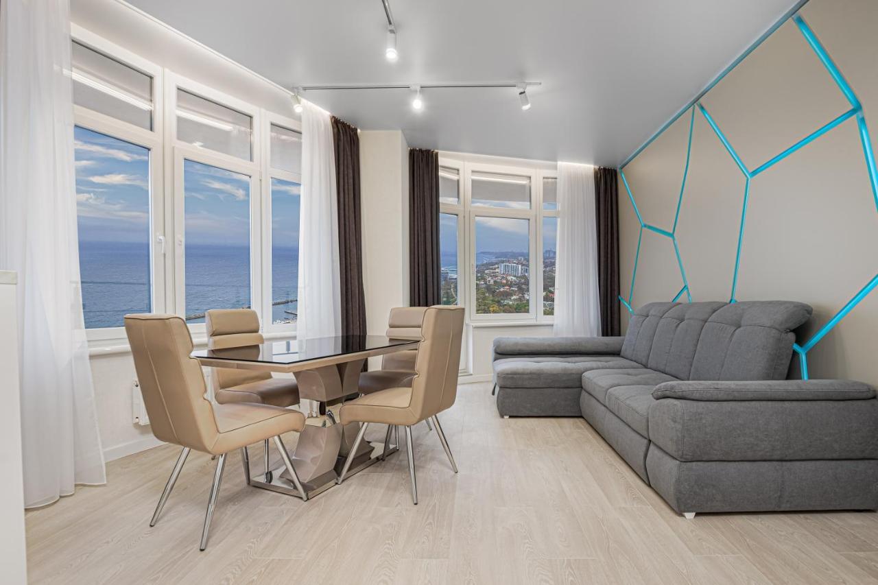 Pearl 45 Panoramic Sea View Apartment Odessa Zewnętrze zdjęcie